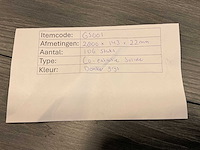 Bamdura composiet vlonderplank - donkergrijs - 280x14,3x2,2 cm (95x) - afbeelding 3 van  3