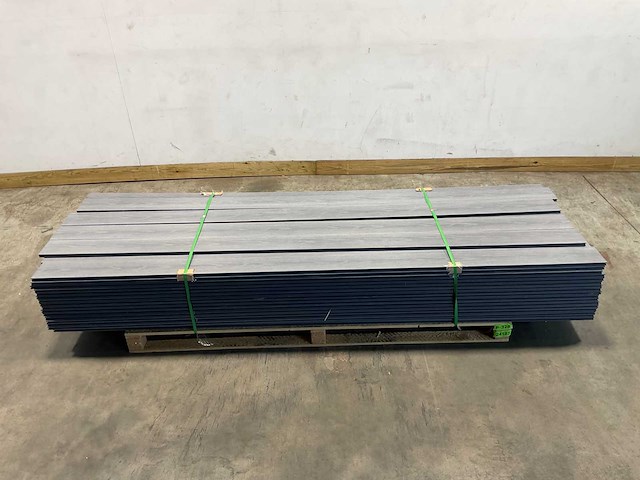Bamdura composiet vlonderplank - donkergrijs - 280x14,3x2,2 cm (95x) - afbeelding 2 van  8