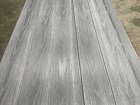 Bamdura composiet vlonderplank - donkergrijs - 280x14,3x2,2 cm (95x) - afbeelding 4 van  8