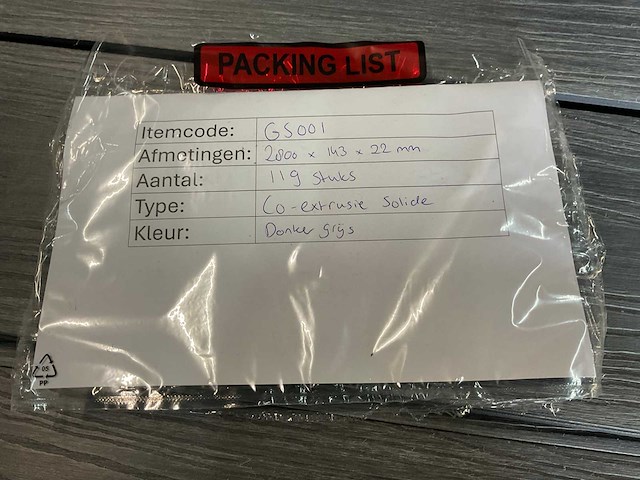 Bamdura composiet vlonderplank - donkergrijs - 280x14,3x2,2 com (107x) - afbeelding 8 van  8