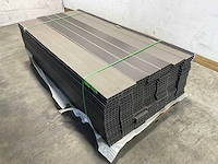 Bamdura composiet vlonderplank - grijs - 220x14,3x2,2 cm (139x)