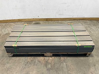 Bamdura composiet vlonderplank - grijs - 220x14,3x2,2 cm (74x) - afbeelding 1 van  2