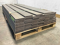 Bamdura composiet vlonderplank - grijs - 220x14,3x2,2 cm (74x) - afbeelding 2 van  2
