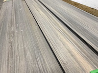 Bamdura composiet vlonderplank - grijs - 220x14,3x2,2 cm (74x) - afbeelding 3 van  8
