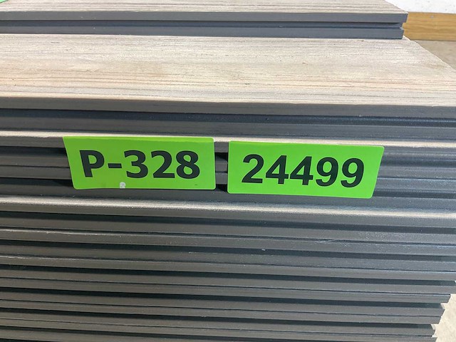Bamdura composiet vlonderplank - grijs - 220x14,3x2,2 cm (74x) - afbeelding 8 van  8