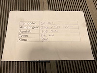 Bamdura composiet vlonderplank - grijs - 220x14,3x2,2 cm (95x) - afbeelding 7 van  8