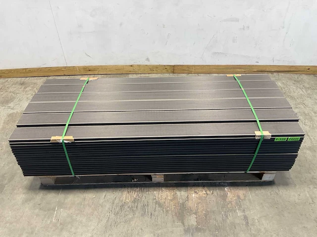 Bamdura composiet vlonderplank - grijs - 220x14,3x2,2 cm (95x) - afbeelding 2 van  8