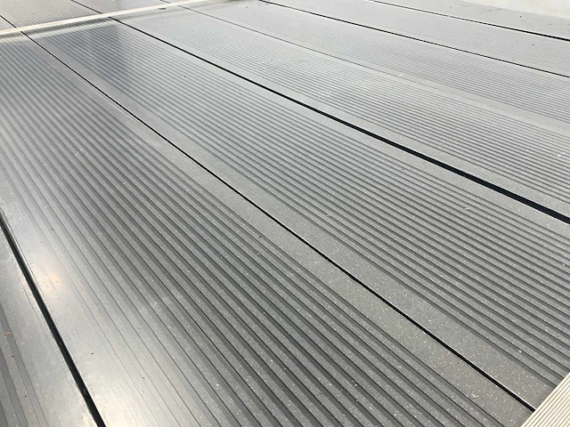 Bamdura composiet vlonderplank - grijs - 290x14,6x2,3 cm (76x) - afbeelding 4 van  8