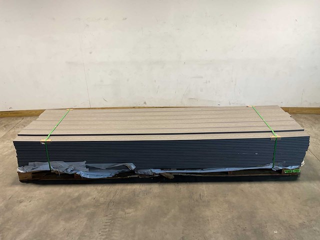 Bamdura composiet vlonderplank - grijs - 360x14,3x2,2 cm (113x) - afbeelding 1 van  6