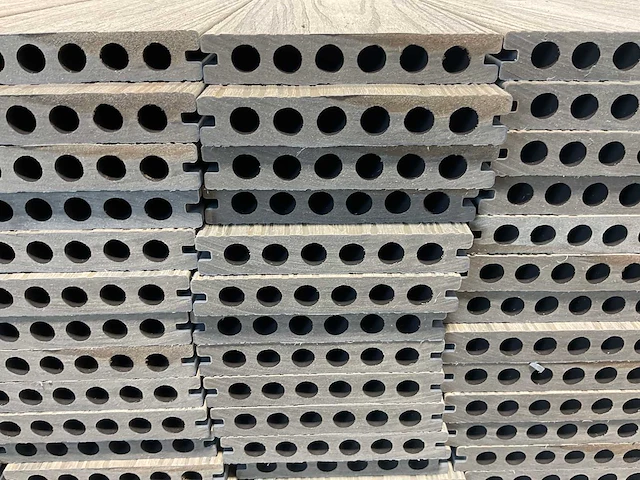Bamdura composiet vlonderplank - grijs - 360x14,3x2,2 cm (113x) - afbeelding 7 van  8