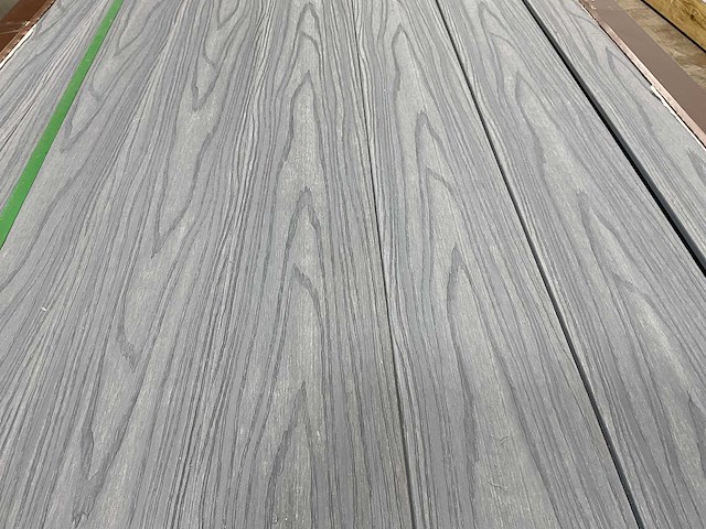 Bamdura composiet vlonderplank - grijs - 360x14,3x2,2 cm (123x) - afbeelding 2 van  4