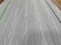 Bamdura composiet vlonderplank - grijs - 360x14,3x2,2 cm (123x) - afbeelding 2 van  4