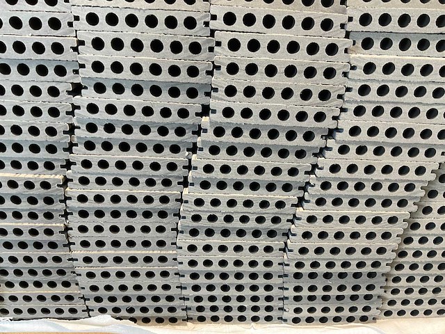 Bamdura composiet vlonderplank - grijs - 360x14,3x2,2 cm (123x) - afbeelding 3 van  4
