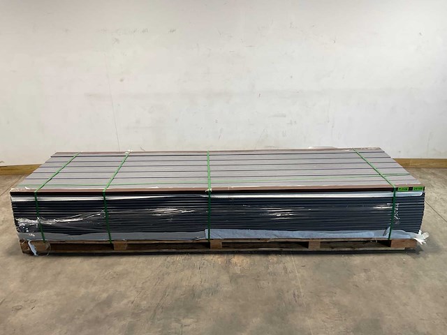 Bamdura composiet vlonderplank - grijs - 360x14,3x2,2 cm (123x) - afbeelding 2 van  8