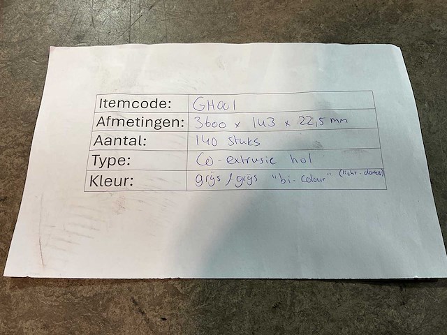 Bamdura composiet vlonderplank - grijs - 360x14,3x2,2 cm (123x) - afbeelding 8 van  8