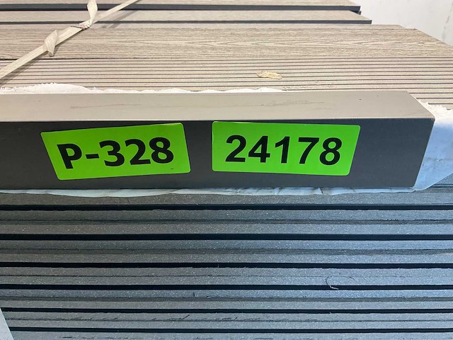 Bamdura composiet vlonderplank - grijs - 360x14,3x2,2 cm (137x) - afbeelding 3 van  4
