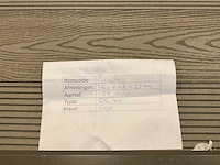Bamdura composiet vlonderplank - grijs - 360x14,3x2,2 cm (137x) - afbeelding 4 van  4