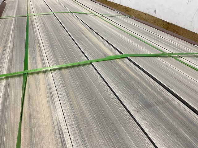 Bamdura composiet vlonderplank - grijs - 400x14,3x2,2 cm (116x) - afbeelding 2 van  7