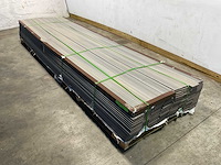 Bamdura composiet vlonderplank - grijs - 400x14,3x2,2 cm (116x) - afbeelding 1 van  8