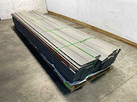 Bamdura composiet vlonderplank - grijs - 400x14,3x2,2 cm (122x) - afbeelding 1 van  6