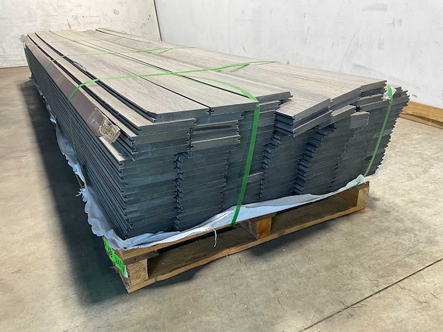 Bamdura composiet vlonderplank - grijs - 400x14,3x2,2 cm (122x) - afbeelding 4 van  6