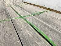 Bamdura composiet vlonderplank - grijs - 400x14,3x2,2 cm (122x) - afbeelding 2 van  8