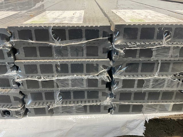 Bamdura composiet vlonderplank - grijs - 400x16x2,8 cm (32x) - afbeelding 6 van  6