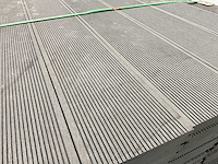 Bamdura composiet vlonderplank - grijs geribbeld - 220x14,3x2,2 cm (105x) - afbeelding 3 van  8