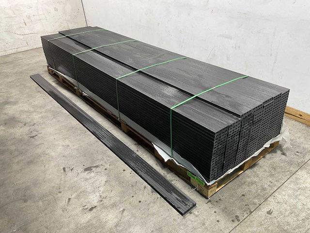 Bamdura composiet vlonderplank - lava - 360x14,6x2,5 cm (140x) - afbeelding 1 van  2