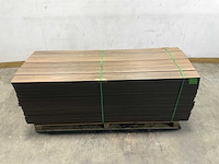 Bamdura composiet vlonderplank - lichtbruin - 220x14,3x2,2 cm (198x) - afbeelding 2 van  5