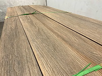 Bamdura composiet vlonderplank - lichtbruin - 220x14,3x2,2 cm (198x) - afbeelding 3 van  5