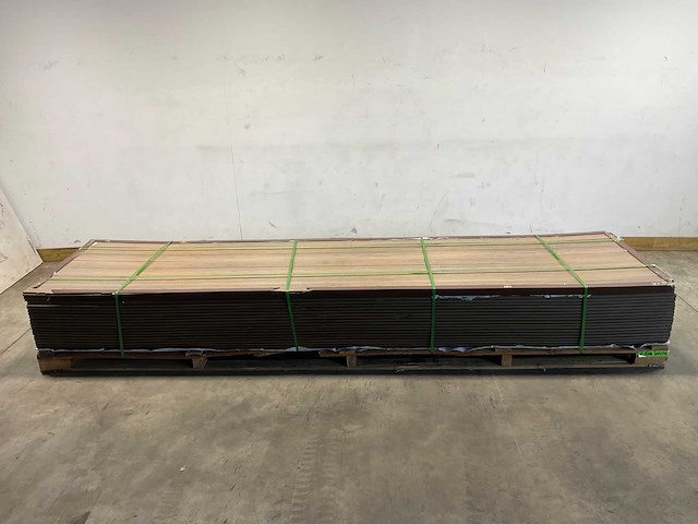 Bamdura composiet vlonderplank - lichtbruin - 400x14,3x2,2 cm (120x) - afbeelding 2 van  8