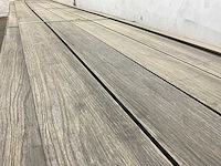 Bamdura composiet vlonderplank - lichtgrijs - 400x14,3x2,2 cm (75x) - afbeelding 3 van  6
