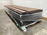 Bamdura composiet vlonderplank - walnoot - 360x14,6x2,5 cm (140x) - afbeelding 5 van  8