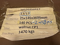 Bamdura composiet vlonderplank - walnoot - 360x14,6x2,5 cm (35x) - afbeelding 7 van  8