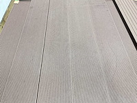 Bamdura composiet vlonderplank - walnoot - 360x14,6x2,5 cm (37x) - afbeelding 4 van  6