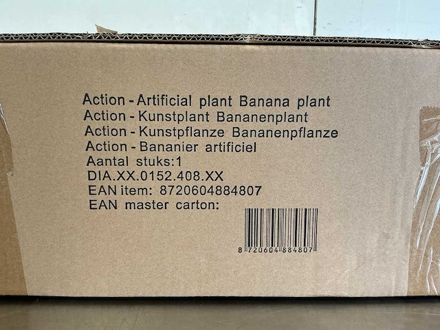 “banana” kunstplant 180 cm - afbeelding 5 van  5