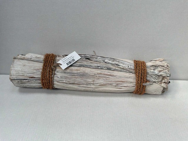 Banana leave white wash decoratiemateriaal (320x) - afbeelding 1 van  8