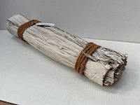 Banana leave white wash decoratiemateriaal (320x) - afbeelding 2 van  8