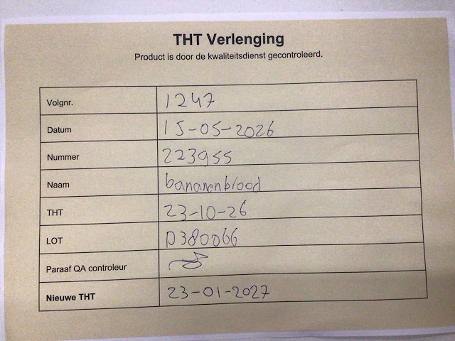 Bananenbrood vegan (54x) - afbeelding 4 van  4