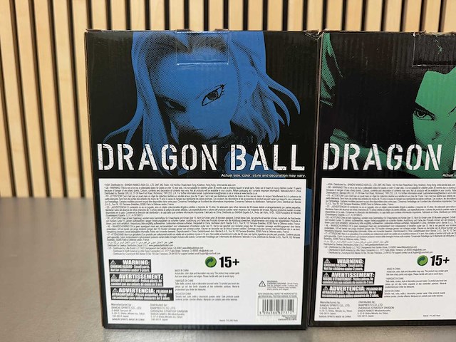 Bandai - dragon ball super android 17 & android 18 collectiefiguren (2x) - afbeelding 4 van  7