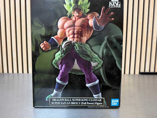 Bandai - dragon ball super king clustar – super saiyan broly (full power) - afbeelding 3 van  9