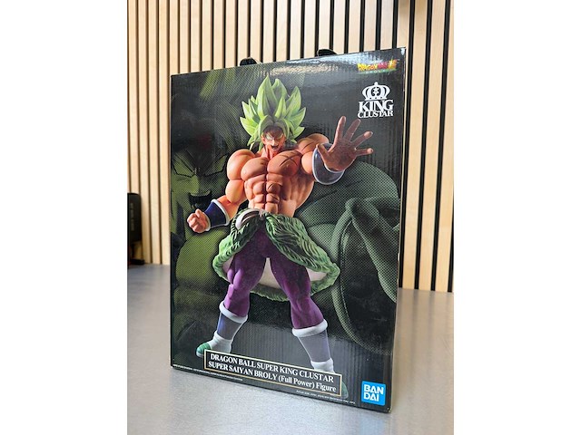 Bandai - dragon ball super king clustar – super saiyan broly (full power) - afbeelding 5 van  9