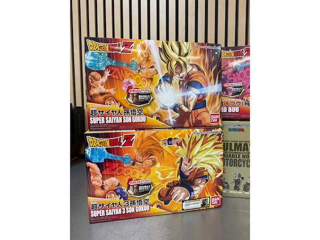 Bandai / banpresto - dragon ball verzamelset bestaande uit meerdere bouwkits en miniatuurvoertuigen (7x) - afbeelding 3 van  8