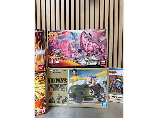 Bandai / banpresto - dragon ball verzamelset bestaande uit meerdere bouwkits en miniatuurvoertuigen (7x) - afbeelding 4 van  8
