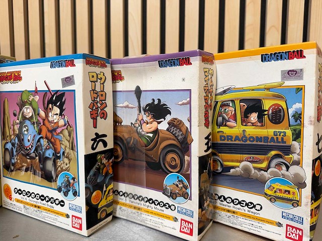 Bandai / banpresto - dragon ball verzamelset bestaande uit meerdere bouwkits en miniatuurvoertuigen (7x) - afbeelding 8 van  8