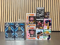 Bandai / banpresto / funko pop! / bbc - dragon ball z & doctor who collectiefiguren (10x) - afbeelding 1 van  8