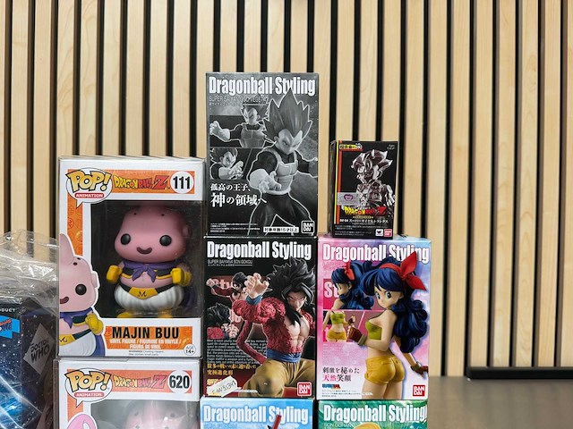 Bandai / banpresto / funko pop! / bbc - dragon ball z & doctor who collectiefiguren (10x) - afbeelding 3 van  8