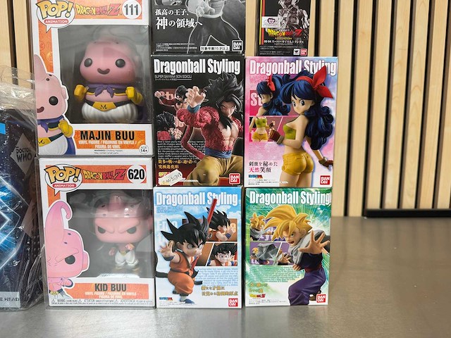Bandai / banpresto / funko pop! / bbc - dragon ball z & doctor who collectiefiguren (10x) - afbeelding 4 van  8