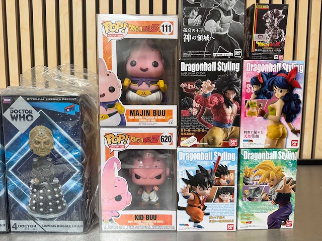 Bandai / banpresto / funko pop! / bbc - dragon ball z & doctor who collectiefiguren (10x) - afbeelding 7 van  8